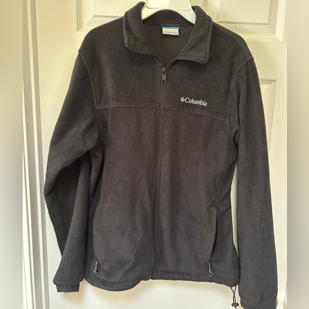 Columbia Midnight Black Fleece Jacket